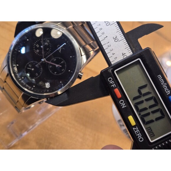 CK Calvin Klein K22371 Quartz Analog Stainless Steel 40mm Black Watch. New Batt